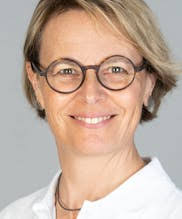 Team in St. Gallen at Marktplatz