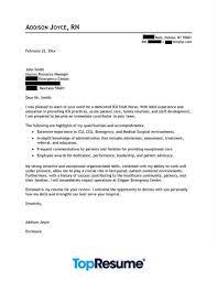 Your cover letter is an important component of your application package. Nursing Cover Letter Example Professional Cover Letter Samples Topresume