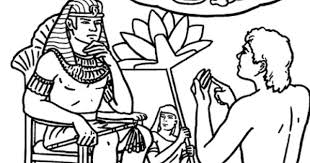 Joseph kneels down before pharaoh, ready to intepret his dreams, in this colouring page. 26 Best Ideas For Coloring Joseph And Pharaoh Coloring Page