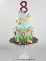 Floral pattern stock photos and images. How To Make Fondant Flowers With Stems And Leaves Decorated Treats
