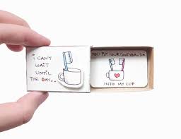 Romantic Love Card For New Couple Cute Card For Girlfriend Gift For Him I Can T Wait To Put Your Toothbrush Into My Cup Lv098 In 2020 Cards For Boyfriend Girlfriend
