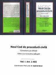 Domeniul de reglementare al codului de procedura. Noul Cod De Procedura Civila Vol I Art 1 455 2016