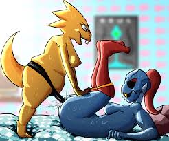 Rule34 - If it exists, there is porn of it  alphys, undyne  6533717