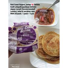 Roti canai is also now available in frozen form whereby par fried roti canai is processed through blastfreezing technique to ensure soft and fluffy texture upon defrosting and refrying. Hanifrozenfood Best Review Roti Canai Frozen Facebook