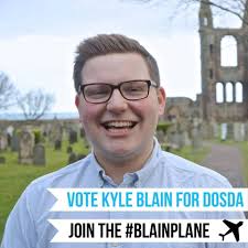Join the Blain Plane : Kyle Blain for Dosda