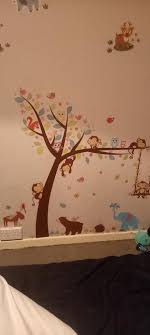 From modern and trendy to rustic and vintage, bohemian room decor can add character, personality, and whimsical charm for a small space or master bedroom. Diy Forest Animal Cartoon Kindergarten Removable Wall Stickers For Kids Rooms Home Decor Buy From 7 On Joom E Commerce Platform