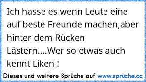 Https Www Xn Sprche 5ya Cc Ich Hasse Es Wenn Leute Eine Auf Beste Freunde Machenaber Hinter Dem R C3 Bccken L C3 A4sternwer So Etwas Auch