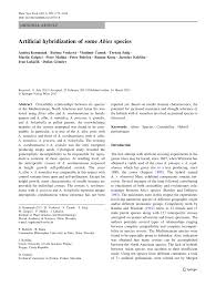 What is this message about? Pdf Artificial Hybridization Of Some Abies Species
