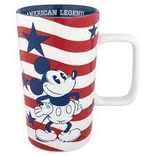 Mickey Mouse Americana Collection Has Us Ready For Summer Decor Disney Mugs Disney Coffee Mugs Mickey Mouse Mug