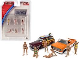 36 styles to choose from including car dealers, petrol stations, race team canopy, garages & general stores. Calendar Girls 6 Piece Diecast Figurine Set Release 1 For 1 64 Scale Models By American Diorama Walmart Com Walmart Com