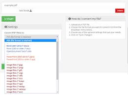 تحويل ملفات Pdf حو ل المستندات بصيغة Pdf على الإنترنت