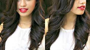 You know how all those girls on ig with perfect beach waves? Loose Outwards Waves With Straightener And Curling Iron Debasree Banerjee Youtube