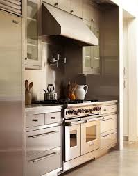 stainless steel kitchen cabinets