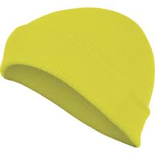 De nombreux coloris disponibles ! Bonnet Acrylique Jaune Fluo Delta Plus