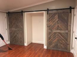 While barn doors are characteristically country, they've become a trendy mainstay in farmhouses and modern homes alike. Door Barn Door For Closet