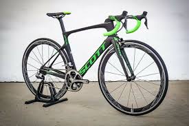 2016 Scott Foil Team Issue Dura Ace Di2 Carbon Wheels Aero Road Bike Size 54