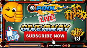 Giving away this account.to participate you needs to watch full youtube video for an hour and comment on video.winner will be picked for the comment section. 8 Ball Pool Live Unlimited Giveaway Of Free Coins Youtube
