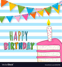 Birthday invitations and cards for all ages. Birthday Invitation Card Design Vector Free Download Greeting Cards Near Me