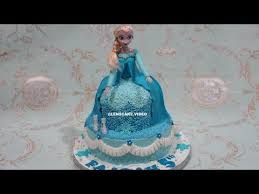 Jika kurang paham dengan bahan dan resep bisa tanyakan langsung dengan saya. Cara Membuat Kue Ulang Tahun Frozen Barbie Doll Cute766