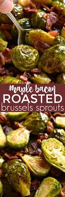 Toss to combine and roast for another 2 minutes. Maple Bacon Roasted Brussels Sprouts Lemon Tree Dwelling