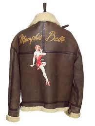 Memphis Belle A Flying Jacket Made For The Production Warner Bros 1990 Flying Jacket Memphis Belle Flight Jacket