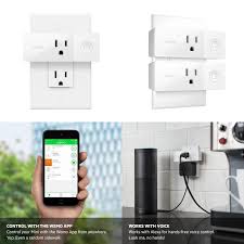 When Wemo Works With Nest Thermostat You Can Set Your Lights To Turn Off Automatically When You Leave The House Only Needs Wi Smart Plug Smart Switches Wifi