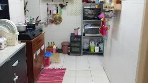 1 susun atur rumah dua tingkat dengan garaj yang mudah. Susun Atur Ruang Dapur Kecil