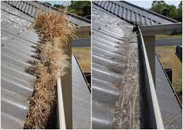 A Very Impressive Before And After Shot From Gutter Vac Geelong Gutter Vac Geelong Offers Professional And Courteous Vacuum Cleani Gutter Vac Geelong Gutter