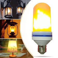 The color of this flickering light bulbs is 1300k simulating a true fire color. Led Flame Effect Light Bulb E27 Led Flickering Flame Light Bulb Decorative Light Buy In Pakistan