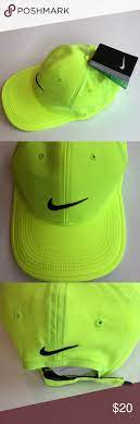 New Nike Golf Hat Dri Fit Neon Yellow Adjustable Nike Accessories Neon Yellow New Nike