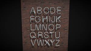 Learn what 3d modeling is and learn about some of the software programs you can use. Neon Letters Download Free 3d Model By Danny P3d Dannyp 3d A88035b
