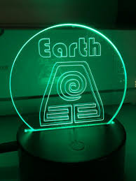 Avatar The Last Airbender Led Acrylic Light Etsy Avatar The Last Airbender The Last Airbender Avatar