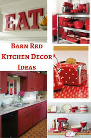 red kitchen decor plan for kids free