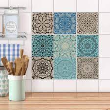 fliesenaufkleber set fur kuche bad design marokkanisch fliesenaufkleber ikea inspiration klebefliesen kuche