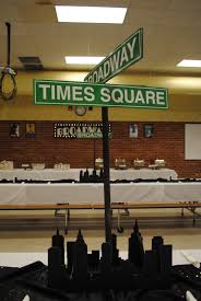 Shop new york theme decor at target™. Broadway Themed Centerpieces Made From Foam Board Printed Playbills And Inexpensive Street Signs New York Theme Party New York Theme New York City Party Theme