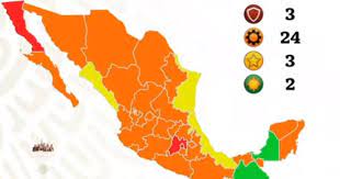 Jun 21, 2021 · el día de hoy, lunes 21 de junio, la ciudad de méxico regresa a semáforo epidemiológico amarillo debido a que se ha presentado un incremento en el nivel de riesgo por un punto adicional en la. Semaforo Covid 19 Veracruz Deja El Verde Y 24 Estados Quedan En Naranja