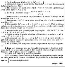 De ce e interesant să știi teorema lui pitagora? Subiectele La Matematica Pentru Examenul De Treapta I Din 1985 Comparatie Cu Evaluarea Nationala Din 2020 Mobile