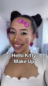 Hello Kitty Make Up Tutorial💄 Details Below⬇️ @Painted Create Paint in  Pinky Promise, Caution and Ink by @James Charles @ColourPop Cosmetics Bratz  Palette and Bunny Boo Lip Liner @Charlotte Tilbury ...