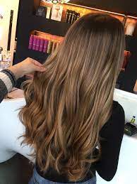 fall autumn hair brown big waves schokoladenbraune haare lange haare haarfarben