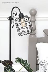 One of the things i wanted to create was a vintage looking marquee light that spelled out baby. Diy Vintage Cage Light Salvaged Inspirations