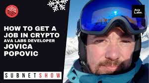 How to Get a Job in Crypto with Ava Labs' Jovica Popovic