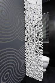 Un Mur En Rouleaux De Papier Toilette Tuyau En Pvc Cloison De Separation Diy Bricolage Pour La Chambre