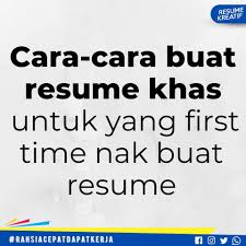 3 cara membuat resume jurnal. Step By Step Cara Buat Resume Tips Kerja Dan Temuduga Facebook