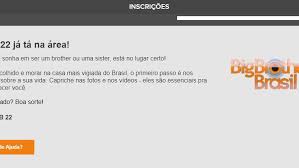 Porém, no dia seguinte, tiago leifert anunciou que a candidatura foi suspensa em algumas regiões do país, devido a uma alta demanda no site. Inscricoes Para O Bbb 22 Ja Estao Abertas Saiba Como Participar Zoeira Diario Do Nordeste