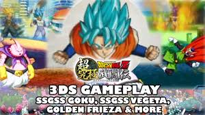 Check spelling or type a new query. Dragon Ball Z Extreme Butoden 3ds Gameplay Ssgss Goku Vegeta Golden Frieza More Youtube