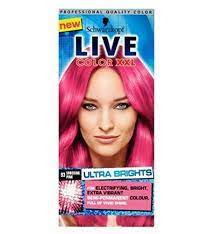 Schwarzkopf Live Color Xxl Ultra Brights 93 Shocking Pink Semi Permanent Pink Hair Dye Pack Of 2 Clic Schwarzkopf Live Colour Live Colour Xxl Pink Hair Dye