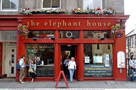 E ver since harry potter first donned the sorting hat in j.k. Elephant House Edinburghs Tropfender Kessel