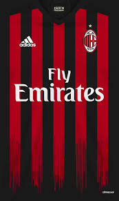 Ac Milan 16 17 Kit Home Soccerkits Camisas De Futebol Camisa De Futebol Uniformes Futebol