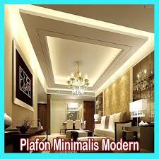 Gambar plafon rumah minimalis berbahan kayu dan gypsum sumber : Plafon Minimalis Modern For Android Apk Download