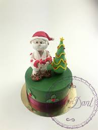 Santa claus hat eine große spielzeugfabrik, in der man spielzeug für die kinder entworfen hatte. Santa Claus Torte Frau Fon Dant
